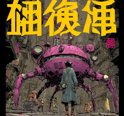 热血漫画《燃点》封面